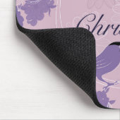 メリークリスマス，クリスマス，鳥，花，自然, p マウスパッド (コーナー)