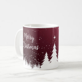 メリークリスマス クレレットマグカップ コーヒーマグカップ