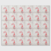 メリークリスマス，グリッター《写真》ぼけ味，かわいい格言 ラッピングペーパー (フラット)