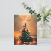 「メリークリスマス」グリーティングカード シーズンカード (スタンド正面)