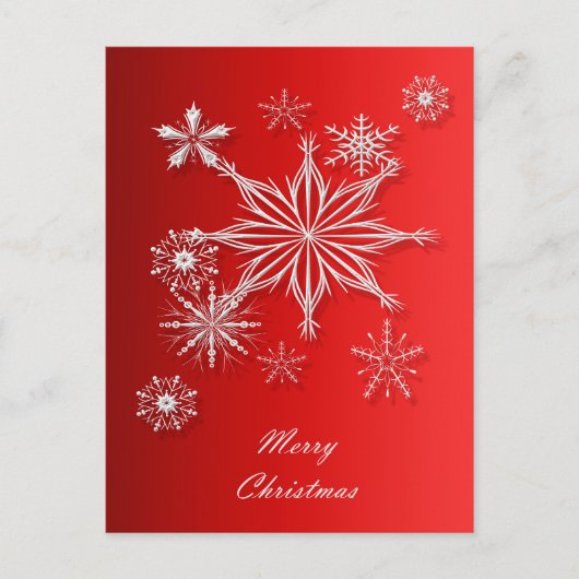 メリークリスマス.グリーティングカード. シーズンポストカード (正面)