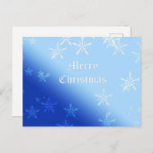 メリークリスマス.グリーティングカード. シーズンポストカード (正面/裏面)