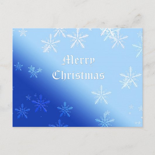 メリークリスマス.グリーティングカード. シーズンポストカード (正面)