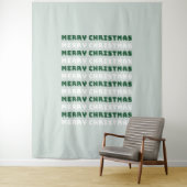 メリークリスマス、グリーンクリスマスアート、休日 タペストリー (インサイチュ)