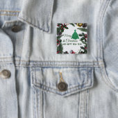 メリークリスマス – グリーングリッター 缶バッジ (インサイチュ)