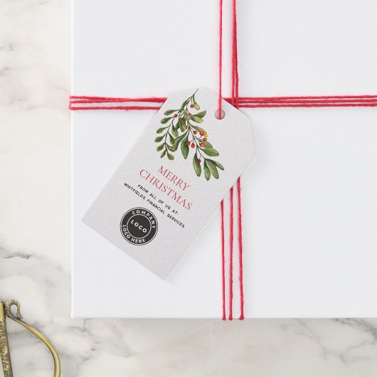 メリークリスマス グリーンナー事業 ロゴ ギフトタグ