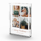 メリークリスマス |コラージュモダン4枚のフォトブロック フォトブロック (右)