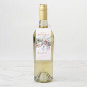 メリークリスマス|コージーキャビ素朴ンホリデー ボトルネックタグ (ボトル)