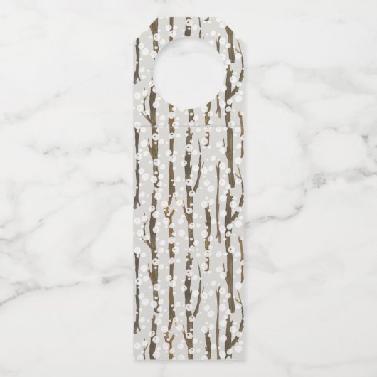 メリークリスマス|コージーキャビ素朴ンホリデー ボトルネックタグ (裏面)