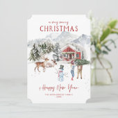 メリークリスマス |コージーキャビ素朴ン シーズンカード (スタンド正面)