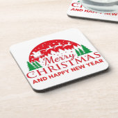 メリークリスマス コースター (左側)