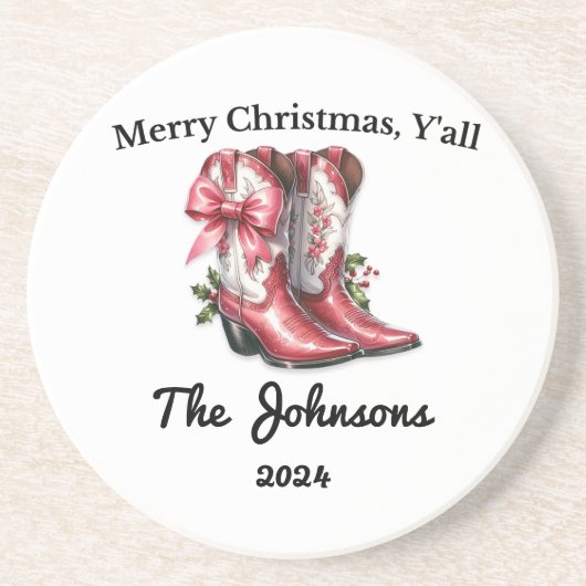 メリークリスマス コースター (正面)