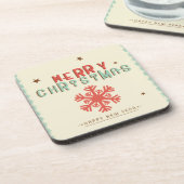 メリークリスマス コースター (左側)