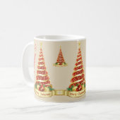 メリークリスマス コーヒーマグカップ (正面左)