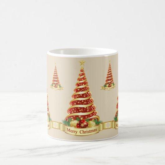 メリークリスマス コーヒーマグカップ (中央)