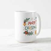 メリークリスマス コーヒーマグカップ (正面右)