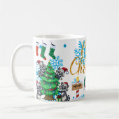 メリークリスマス コーヒーマグカップ (左)