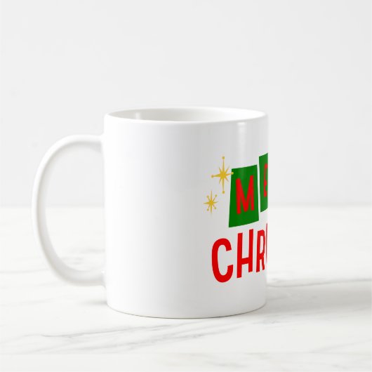 メリークリスマス コーヒーマグカップ (左)
