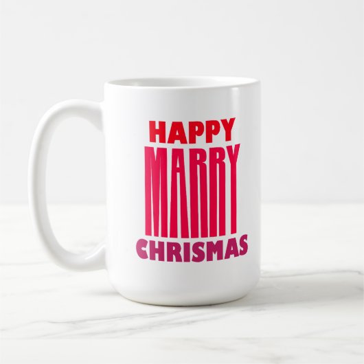 メリークリスマス コーヒーマグカップ (左)