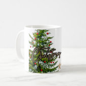 メリークリスマス コーヒーマグカップ (正面左)