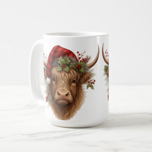 メリークリスマス コーヒーマグカップ (正面左)