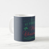 メリークリスマス コーヒーマグカップ (正面左)