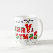 メリークリスマス コーヒーマグカップ (正面右)
