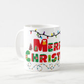 メリークリスマス コーヒーマグカップ (正面左)