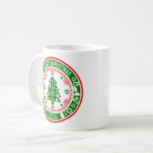 メリークリスマス コーヒーマグカップ (正面左)
