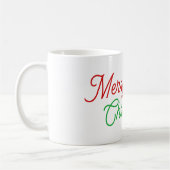 メリークリスマス コーヒーマグカップ (左)