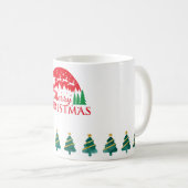 メリークリスマス コーヒーマグカップ (正面右)