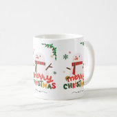 メリークリスマス コーヒーマグカップ (正面右)