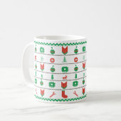 メリークリスマス コーヒーマグカップ (正面左)