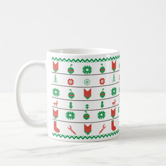 メリークリスマス コーヒーマグカップ (左)