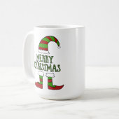 メリークリスマス コーヒーマグカップ (正面左)