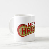 メリークリスマス コーヒーマグカップ (正面左)