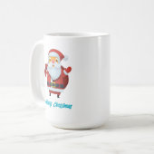 メリークリスマス コーヒーマグカップ (正面左)