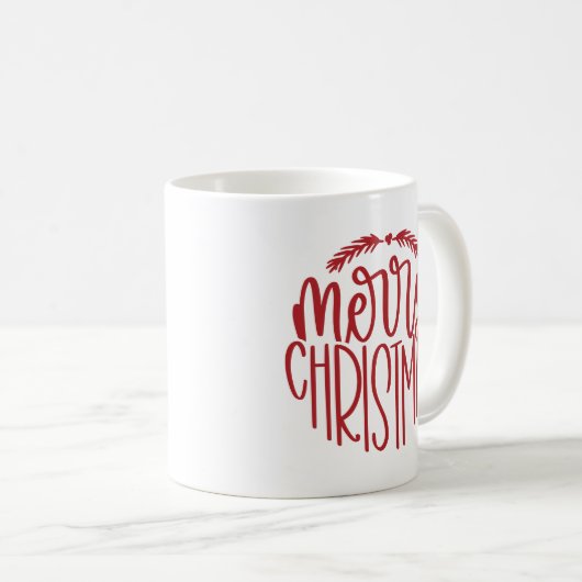 メリークリスマス コーヒーマグカップ (正面右)