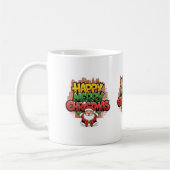 メリークリスマス コーヒーマグカップ (左)