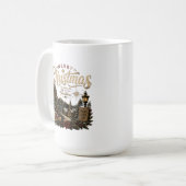 メリークリスマス コーヒーマグカップ (正面左)