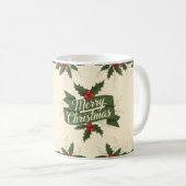 メリークリスマス コーヒーマグカップ (正面右)