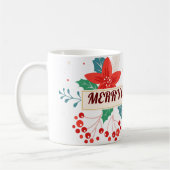 メリークリスマス コーヒーマグカップ (左)