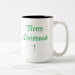 メリークリスマス~コーヒーマグ ツートーンマグカップ