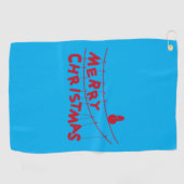 メリークリスマス ゴルフタオル (横)