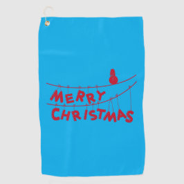 メリークリスマス ゴルフタオル