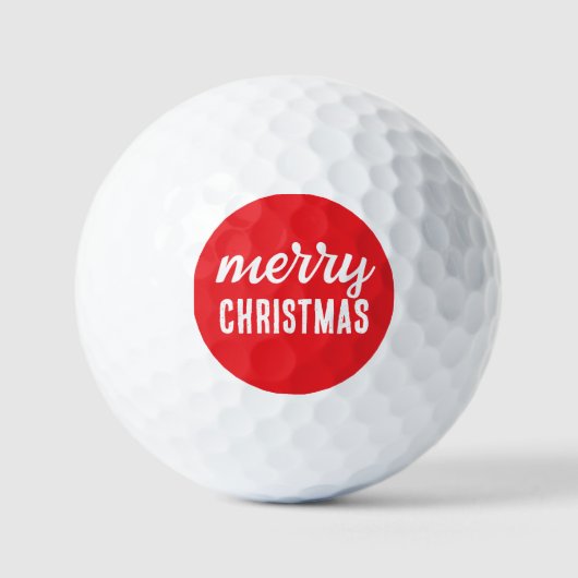 メリークリスマス ゴルフボール (正面)