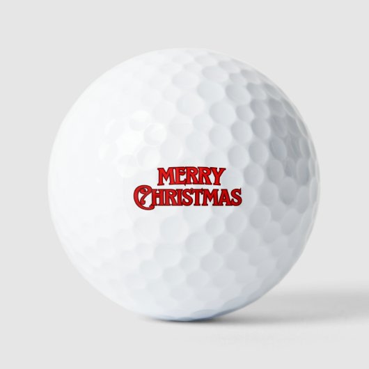 メリークリスマス ゴルフボール (正面)