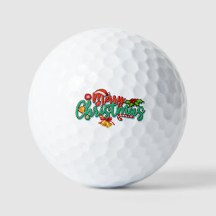 メリークリスマス ゴルフボール
