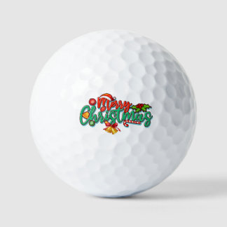 メリークリスマス ゴルフボール