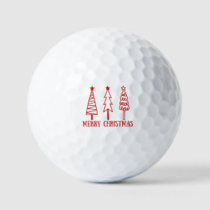 メリークリスマス ゴルフボール
